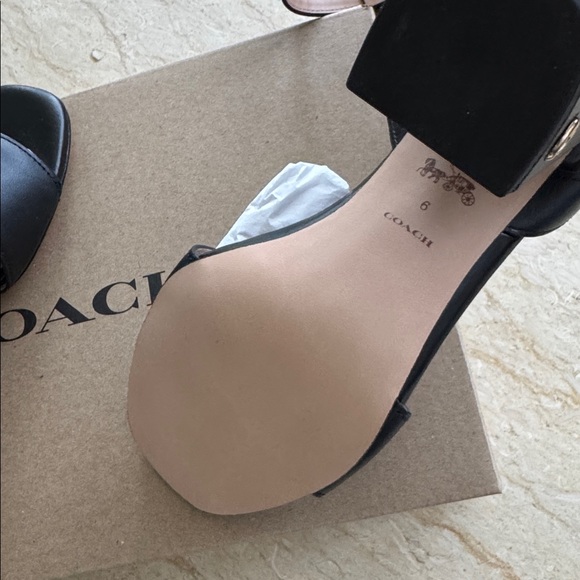 NWT Coach Shelby Sandal. $228 - Picture 11 of 14